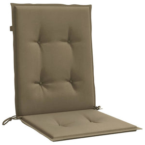 Niedriglehner Auflagen 2er Set Taupe