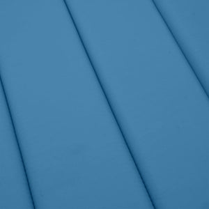 Sonnenliegen Auflage Melange Blau 186x58 cm