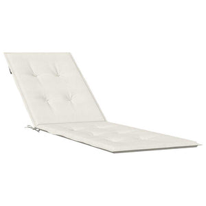 Liegestuhl Auflage Melange Creme 180x50x4cm