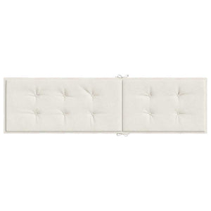 Liegestuhl Auflage Melange Creme 180x50x4cm