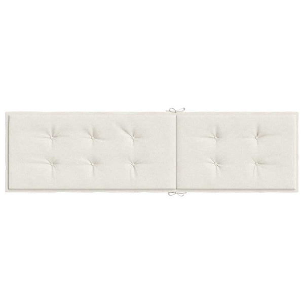 Liegestuhl Auflage Melange Creme 180x50x4cm