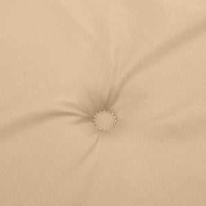 Liegestuhl Auflage Melange Beige 180x50x4 cm