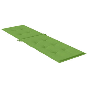 Grüne Liegestuhl Auflage 180x50 cm