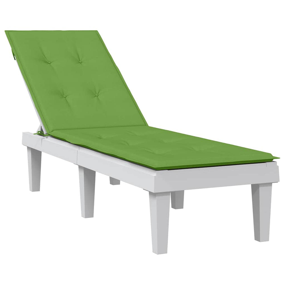 Grüne Liegestuhl Auflage 180x50 cm