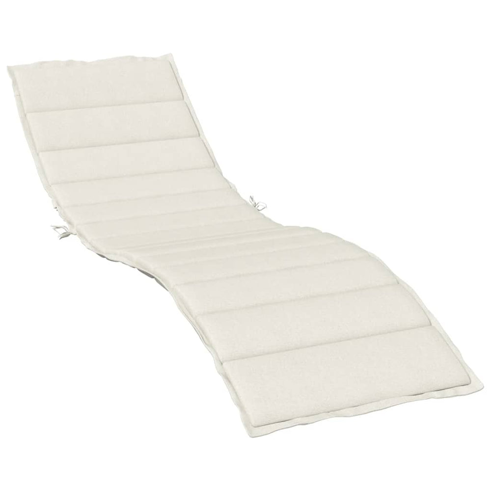 Sonnenliegen Auflage Creme Melange 200x50 cm