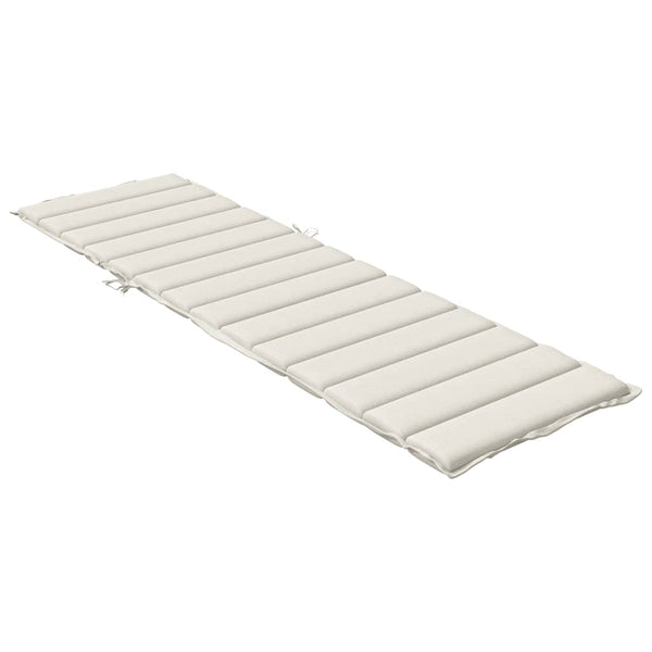 Sonnenliegen Auflage Creme Melange 200x50 cm