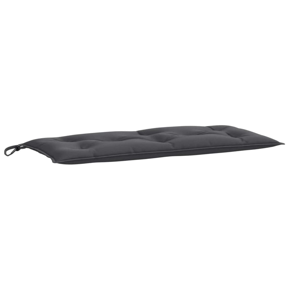 Gartenbank Auflage Melange Anthrazit 100x50 cm