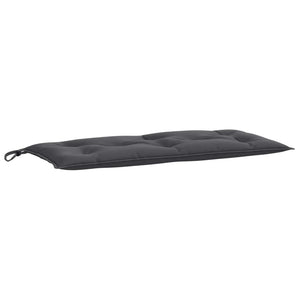 Gartenbank Auflage Melange Anthrazit 100x50 cm