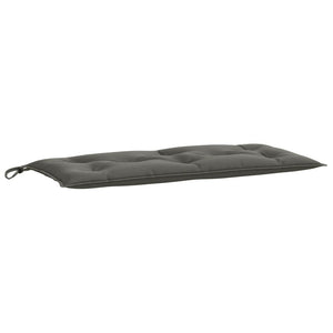 Gartenbank Auflage Dunkelgrau 100x50 cm