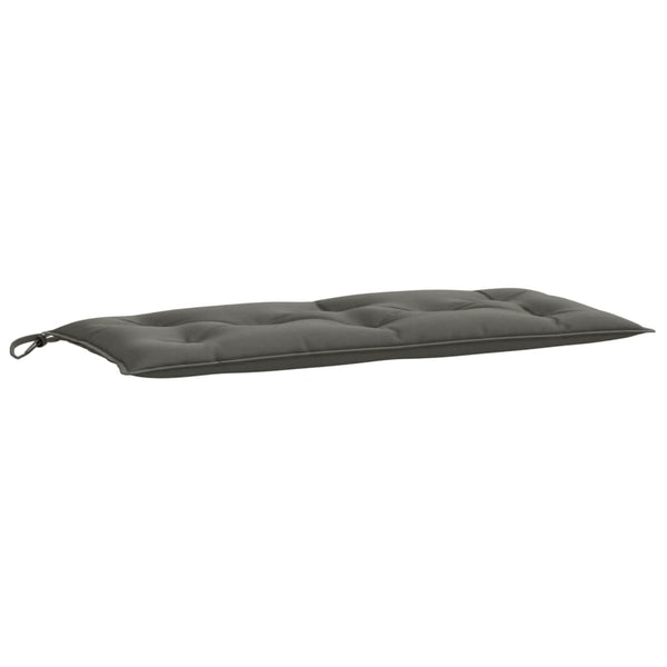Gartenbank Auflage Dunkelgrau 100x50 cm