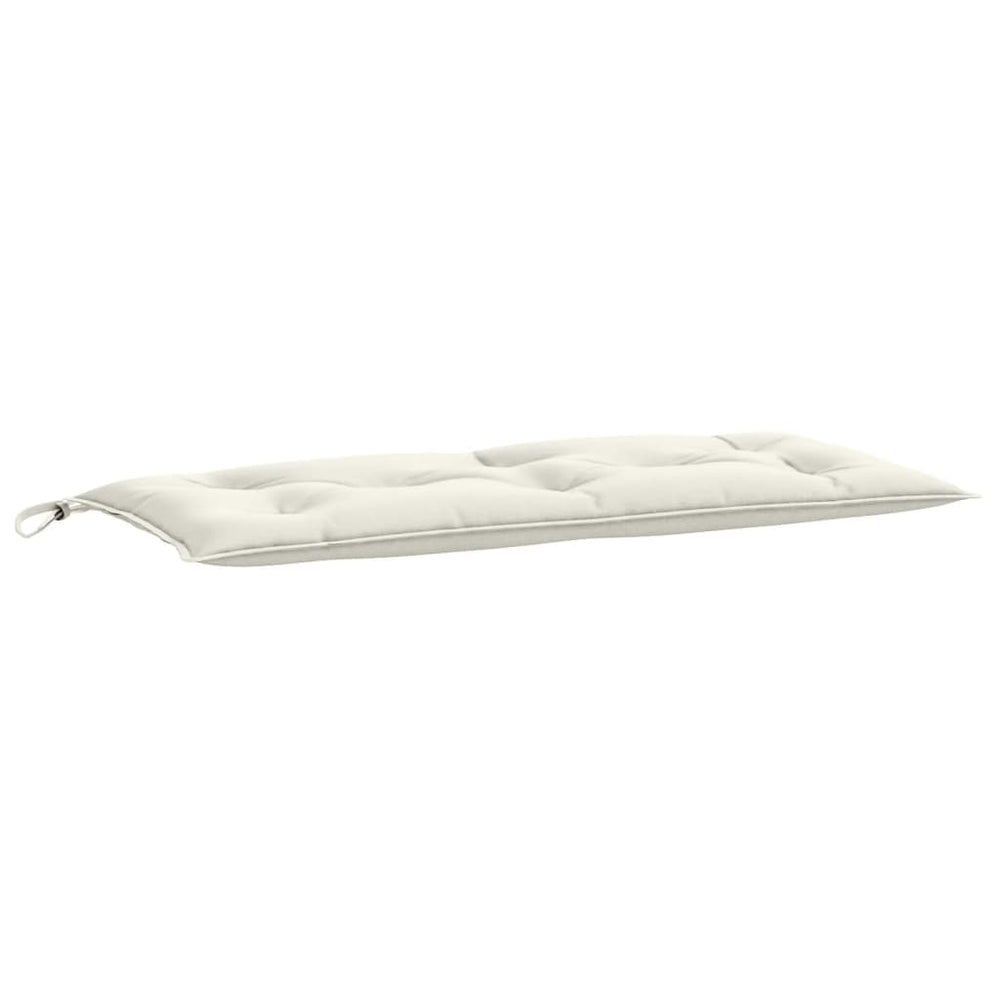 Gartenbank Auflage Melange Creme 100x50 cm