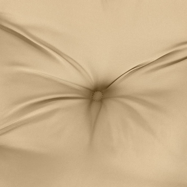 Beige Gartenbank Auflage 100x50 cm