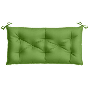 Gartenbank Auflage Grün Melange 100x50 cm
