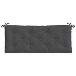 Gartenbank Auflage Anthrazit 120x50 cm