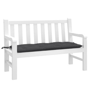 Gartenbank Auflage Anthrazit 120x50 cm