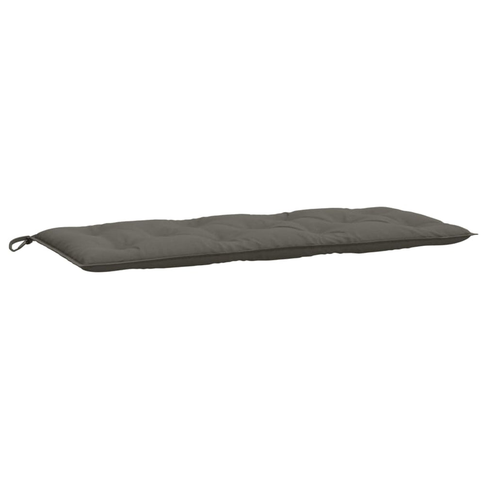 Gartenbank Auflage Dunkelgrau 120x50 cm