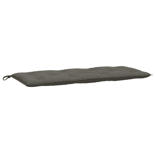 Gartenbank Auflage Dunkelgrau 120x50 cm