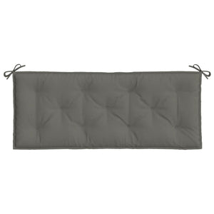 Gartenbank Auflage Dunkelgrau 120x50 cm