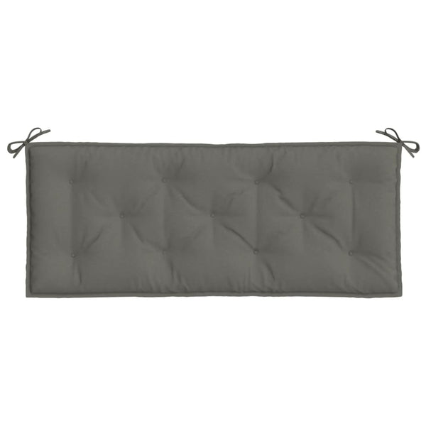 Gartenbank Auflage Dunkelgrau 120x50 cm