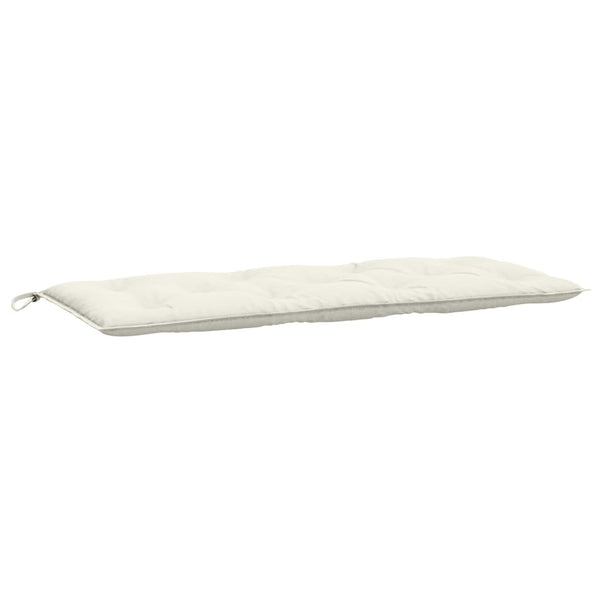 Gartenbank Auflage Melange Creme 120x50 cm