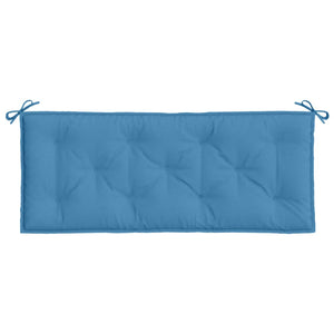 Gartenbankauflage Melange Blau 120x50 cm