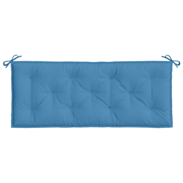 Gartenbankauflage Melange Blau 120x50 cm