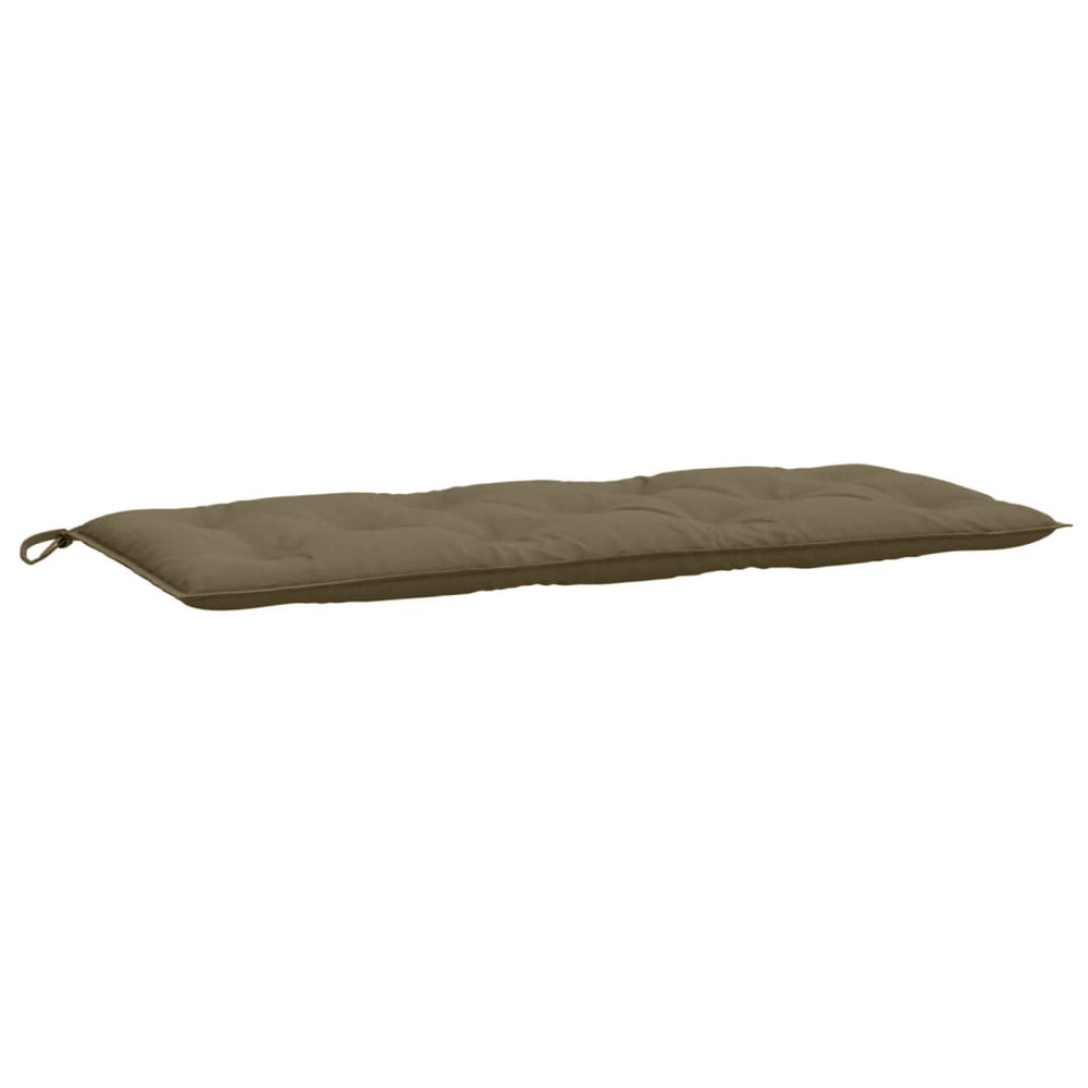 Gartenbankauflage Melange Taupe 120x50 cm