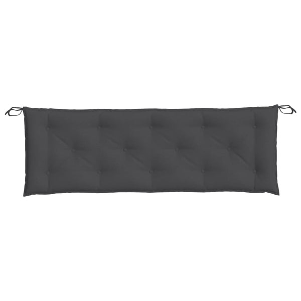 Gartenbank Auflage Anthrazit Melange 150 cm