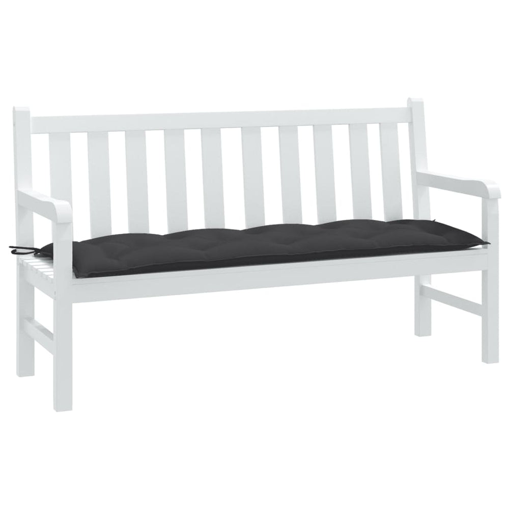 Gartenbank Auflage Anthrazit Melange 150 cm