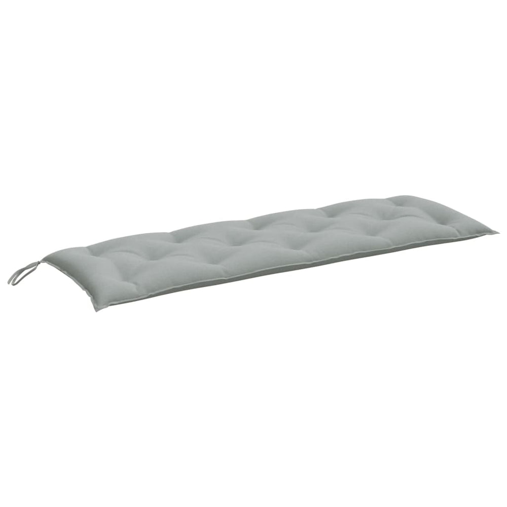 Gartenbankauflage Melange Hellgrau 150 cm