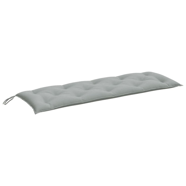 Gartenbankauflage Melange Hellgrau 150 cm