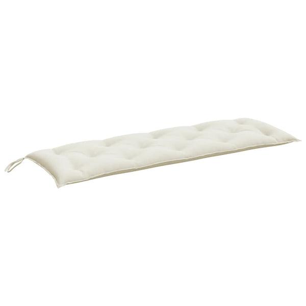 Gartenbank Auflage Melange Creme 150 cm