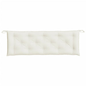 Gartenbank Auflage Melange Creme 150 cm