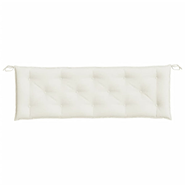 Gartenbank Auflage Melange Creme 150 cm