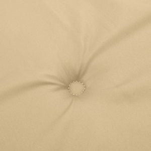 Beige Gartenbank Auflage 150x50 cm