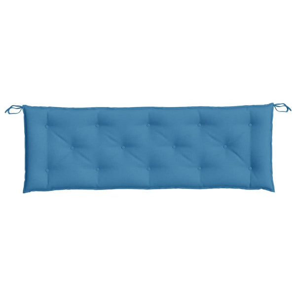 Gartenbank Auflage Melange Blau 150 cm