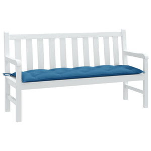 Gartenbank Auflage Melange Blau 150 cm