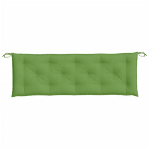Grüne Gartenbank Auflage 150x50 cm