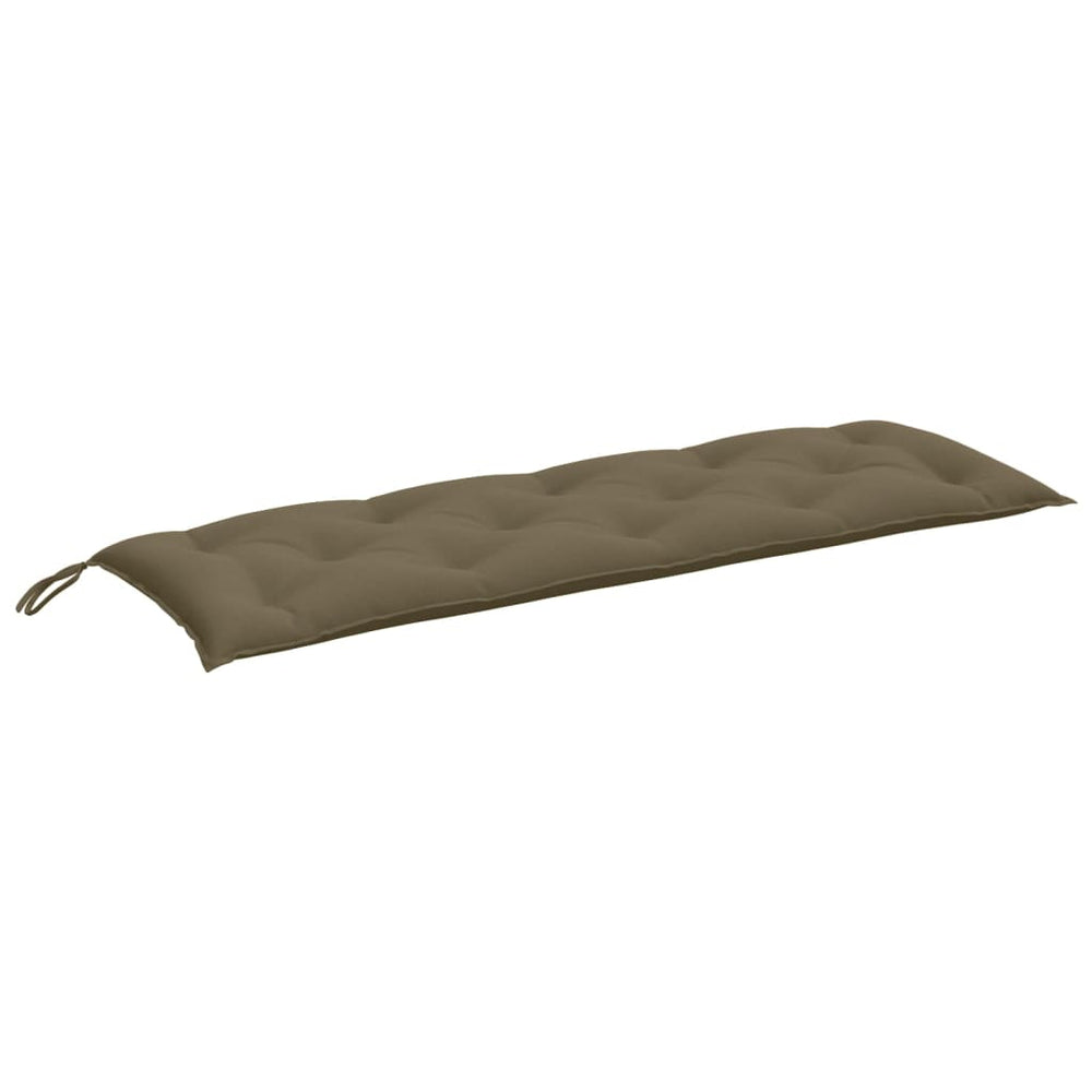 Gartenbank Auflage Melange Taupe 150 cm
