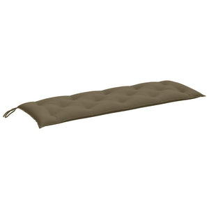 Gartenbank Auflage Melange Taupe 150 cm