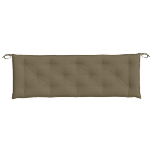 Gartenbank Auflage Melange Taupe 150 cm