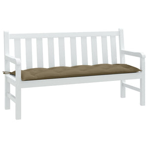 Gartenbank Auflage Melange Taupe 150 cm