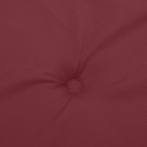 Weinrote Gartenbankauflage 150 cm
