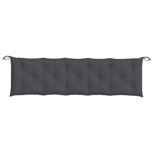 Gartenbank Auflage Melange Anthrazit 180x50 cm