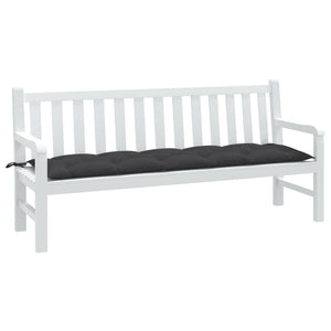 Gartenbank Auflage Melange Anthrazit 180x50 cm