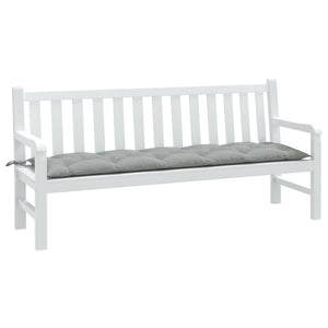 Gartenbank Auflage Hellgrau 180 cm
