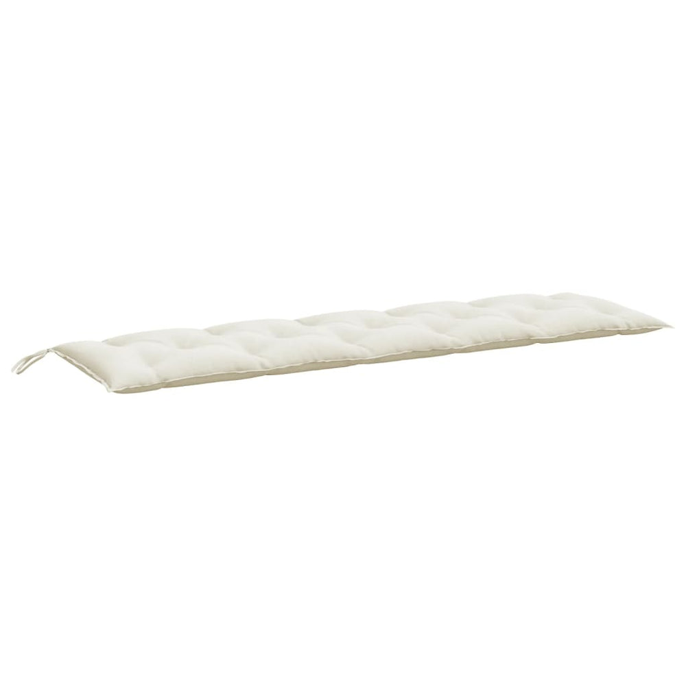 Gartenbank Auflage Melange Creme 180 cm