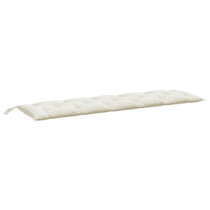 Gartenbank Auflage Melange Creme 180 cm