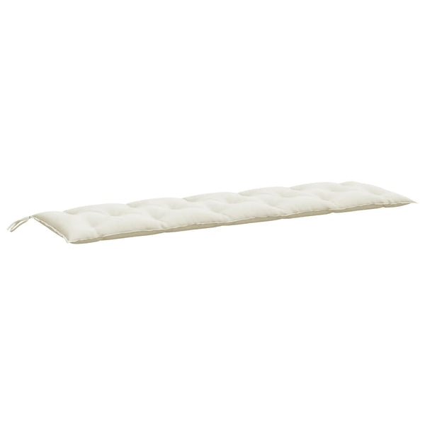 Gartenbank Auflage Melange Creme 180 cm