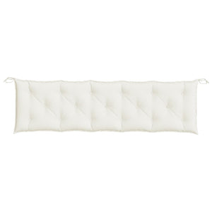 Gartenbank Auflage Melange Creme 180 cm